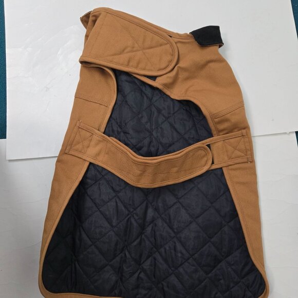 Carhartt Dog Chore Coat Size XL Tan Canvas Duck Jacket Winter - Picture 3 of 8